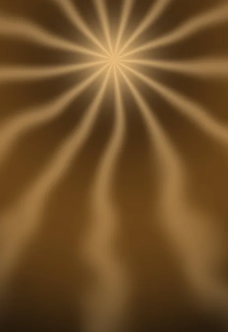 Amber Rays wallpaper composed for the iPhone Duo cover screen