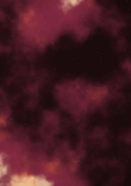 Ember Nebula wallpaper composed for the iPhone Duo inner screen