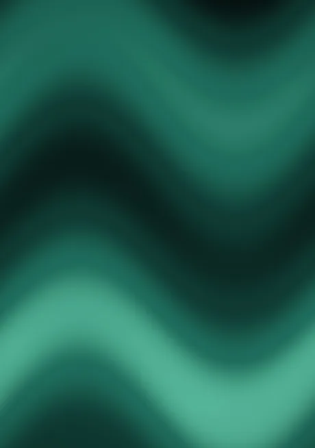 Mint Wave wallpaper composed for the iPhone Duo inner screen