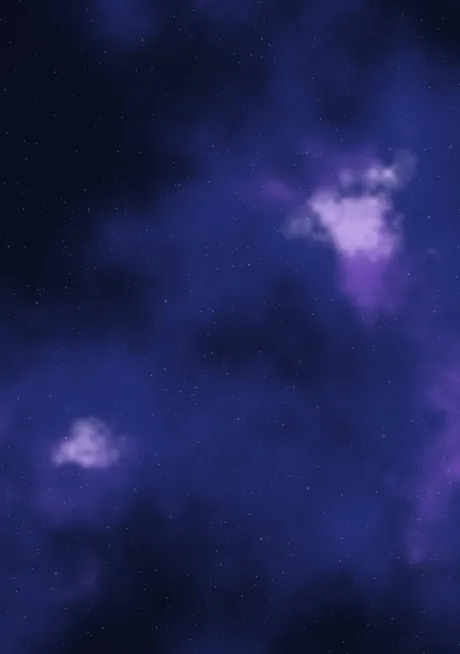 Nebula Drift wallpaper composed for the iPhone Duo inner screen